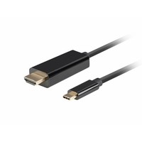 Lanberg Male/Male USB-C To Hdmi Cable 4K 60HZ 1.8M Black