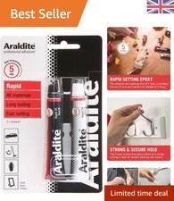 Quickset 15ml Epoxy Resin Kit - 2 Tubes, Ideal for Crafting & Surface Repairs