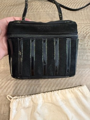 NWOT Genuine Picard Black Leather Shoulder Bag