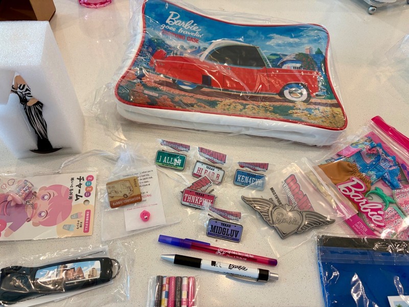 2026 Travel in Style Barbie Convention Austin TX Table Gifts + TRAVEL BAG