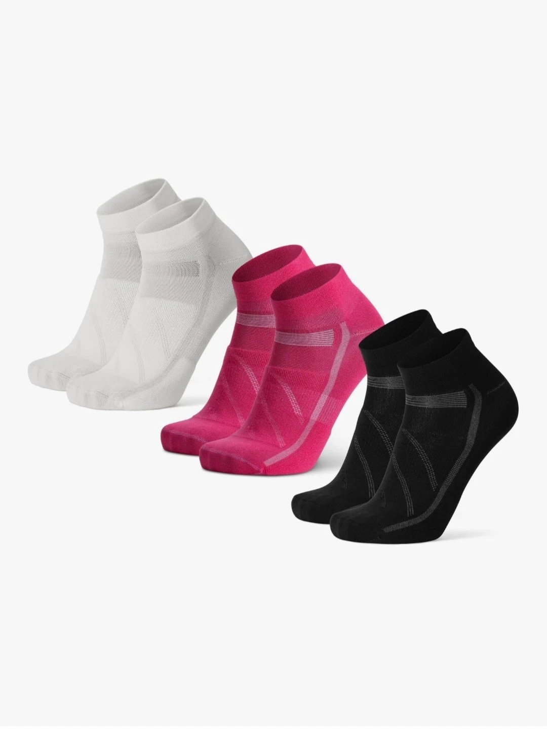 Danish Endurance Road Cycling Socks for Summer, Low Cut Unisex Size 3-5 UK