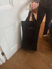 Your M&S Black Foldable Wheel Shopping Trolley Rare