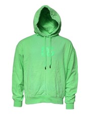 Preloved dolce & gabbana Dolce Gabbana Logo Hoodie Men Green Sweaters