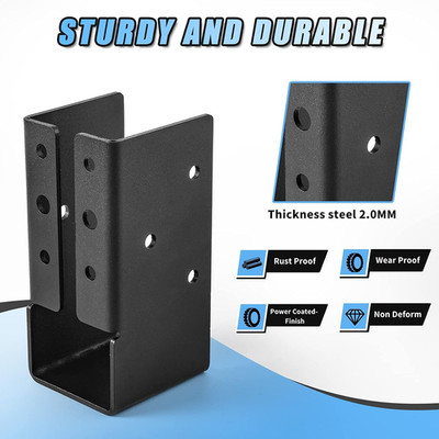 Advanced Economical Quick-Install Hidden Beam Handrail Fence Reinforcement Plate