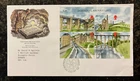 United Kingdom 1989 - Industrial Archaeology S/S FDC Edinburgh Philatelic Bur