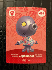 Cephalobot Animal Crossing Amiibo Card 439...