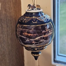 The Hadley Collection Terry Redlin Family Traditions Christmas Ornament 1999 