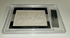 2012 Leaf Cut Signature History of Baseball Autograph Auto Jim Berry BGS