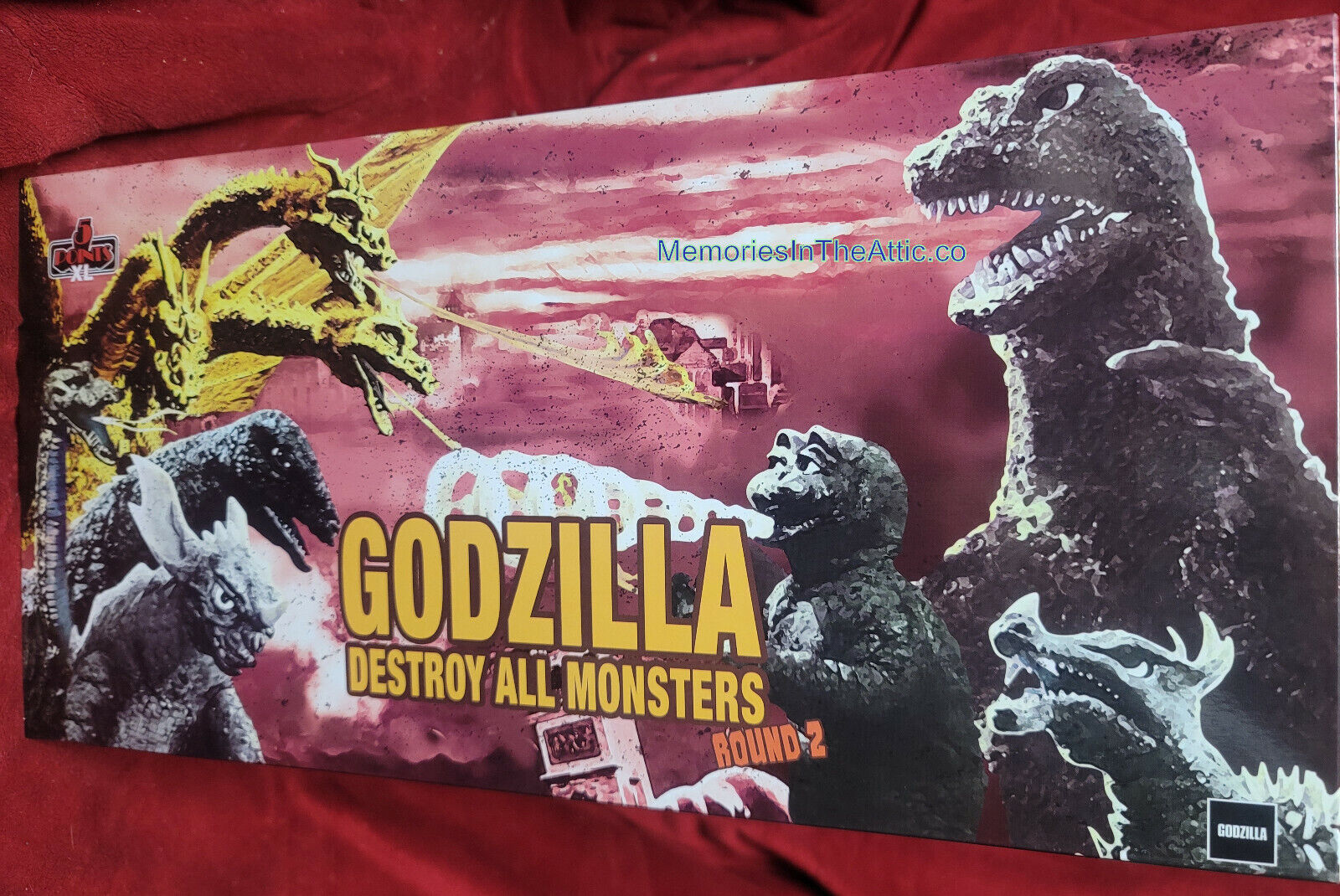 Mezco 5 Points Godzilla Destroy Monsters Round 2 Set King Ghidorah Milla Baragon