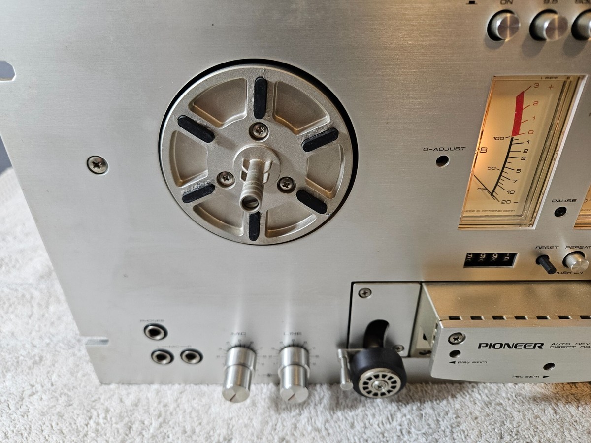 Pioneer RT-707 Direct Drive Auto Reverse Reel to Reel Tape