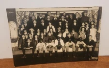 Antique 1923 1924 Class Photo Cole Camp High School County Missouri Production