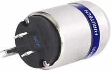 FURUTECH High-End Grade 3P Power Plug Rhodium Plated 15A 125V AC