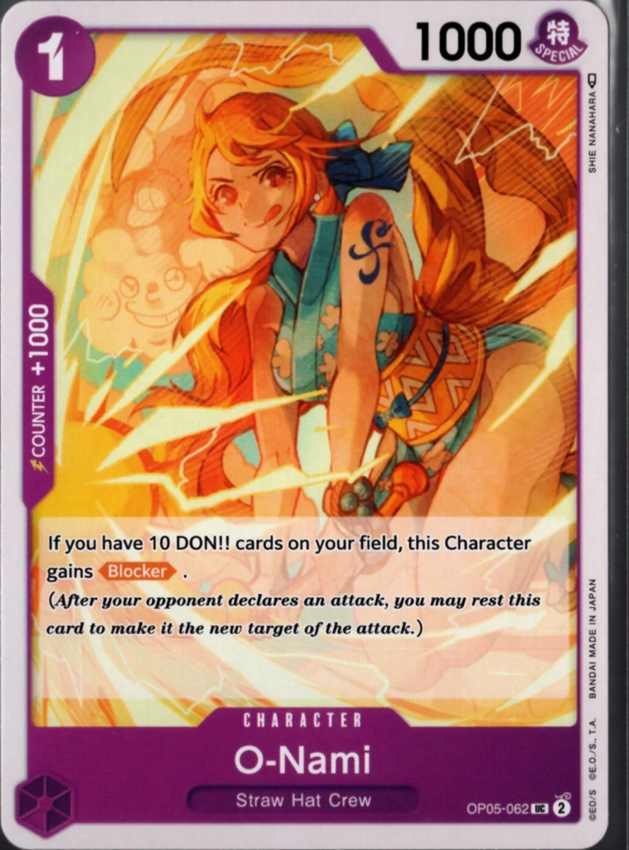 O-Nami OP05-062 Awakening of the New Era for sale | eBay
