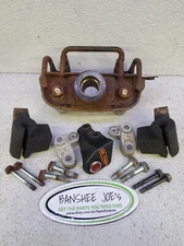 1985 Honda Trx250 Top Fork Bridge #53230-HA8-000 With Bar Clamps And Hardware