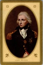 VTG Single Playing Card Lord Nelson Ace Spades E E Fairchild