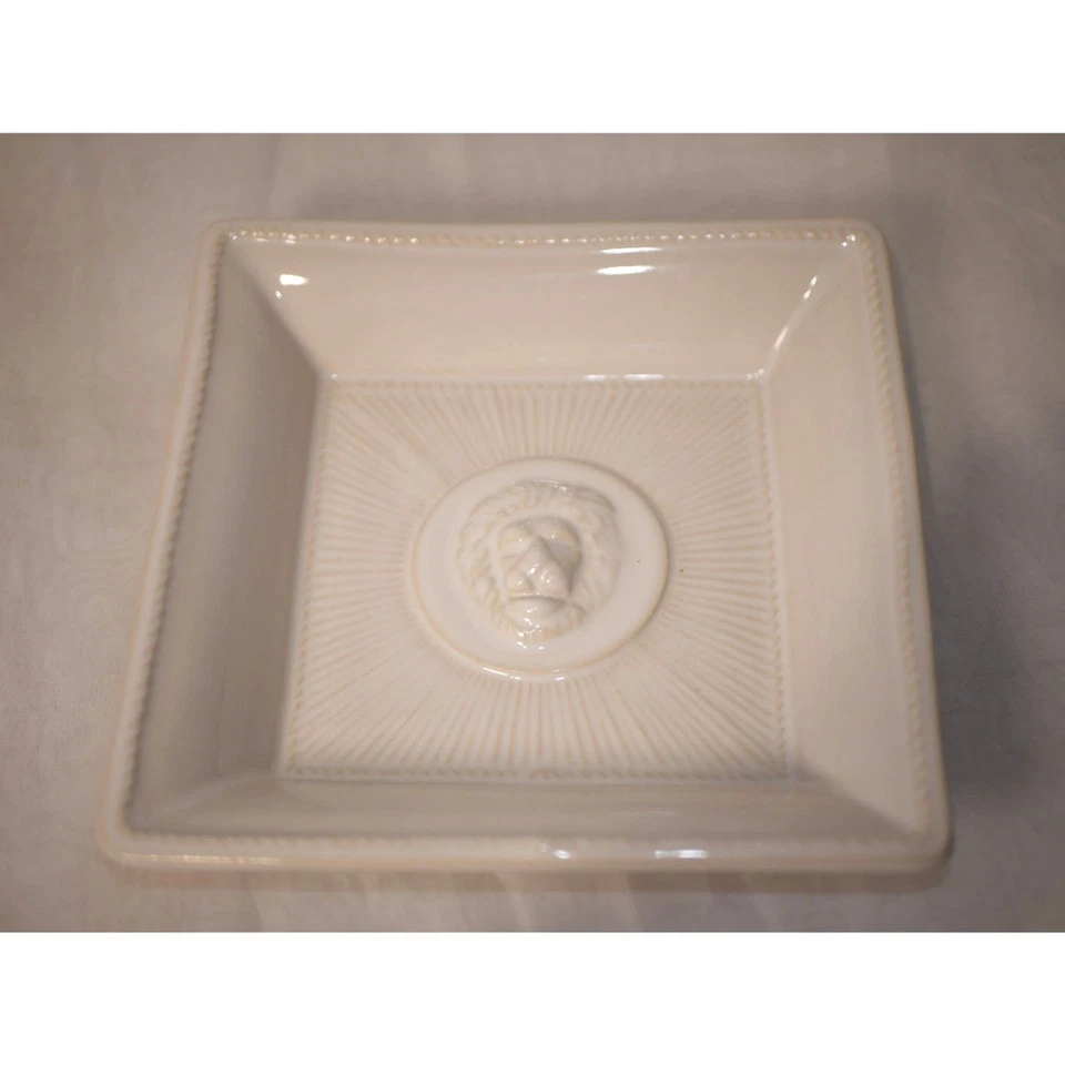 Juego de 4 platos de colección de gres Juliska citas inspiradoras Foto 3 de 4