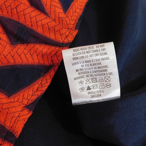 Anthropologie EVA FRANCO Mariner Skirt Red Blue A-Line Pleated Nautical Size 8 - Picture 15 of 16