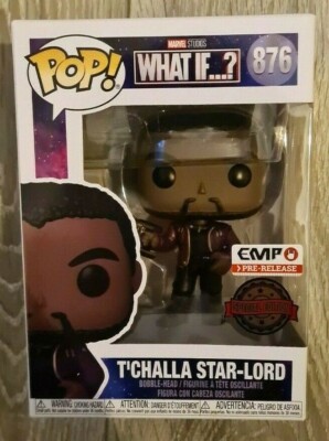 Marvel What If #876 T Challa Star-Lord Funko Pop!  Spezial Edition NEU & OVP