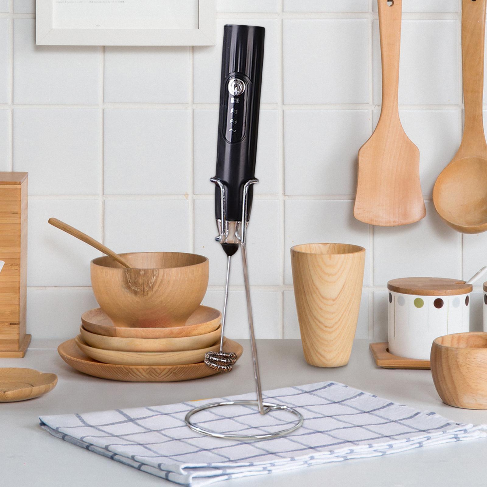Milk Frother Holder Support  for Home Handheld Frothers Kitchen-image
