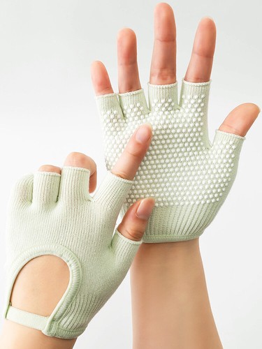 Women Men Half Finger Work Out Gym Gloves Sport Weight Lifting Exercise Fitness/ - Picture 8 of 40