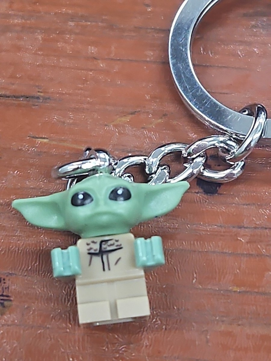 NEW Star Wars Yoda Grogu Keyring Lego Official Beloved Collectible 25x20mm
