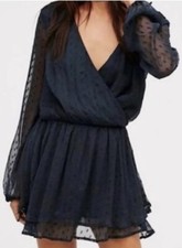 Free People FP My Love Dress S/P Women's Casual Printed Pom Pom Short