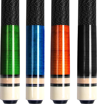 58'' Pool Cue Stick - Canadian Maple Wood, Professional Billiard Cues for Players