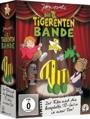 Janoschs Die Tigerenten Bande - Sammelbox (5 DVDs) DVD *NEU|OVP*