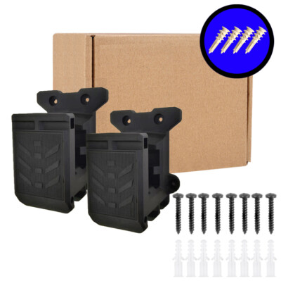 2-Pack Gun Wall Mount With 2Mag holder for Rifle,Rifle Mount Rack Wall Mount USA