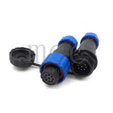 SD16 9Pin IP68 Waterproof Connector Cable, Plug Socket, Aviation Docking Plug