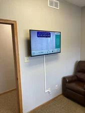 TV Cable Management WireConcealment Kit, RACEWAY 1”x1/2”