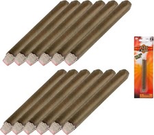 Fake Brown Puff Cigar for Adults, 12 Pack Real Realistic Looking 