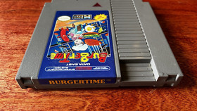 Burger Time Burgertime (Nintendo NES, 1987) Authentic TESTED WORKS