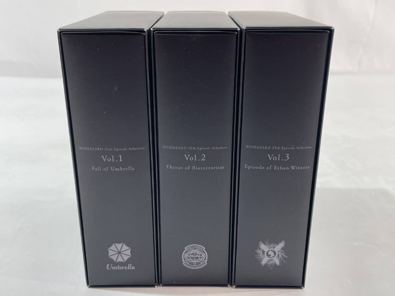 Capcom Biohazard Resident Evil 25th Episode Selection Vol.1 2 3
