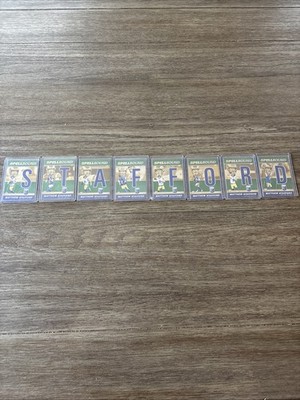 Matthew STAFFORD Spellbound FULL SET! 2022 Donruss Elite Green Los Angeles Rams