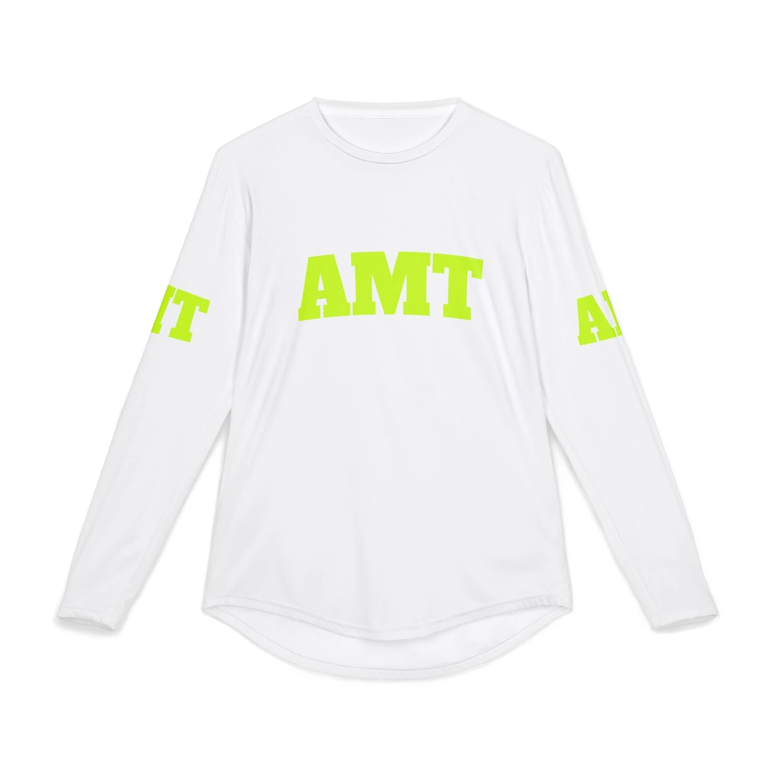 AMT Men's UV Protection White Long Sleeve Shirt, Aviation Maintenance, MRO