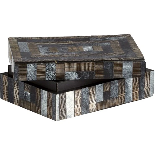 Cyan Design 11146 Southampton Gray Container, Small - Picture 4 of 5