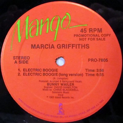 Marcia Griffiths - Electric Boogie