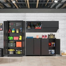 Garage Storage Cabinet System 5 Pcs Garage Workshop Set Wsteel Cabinet Tool Box