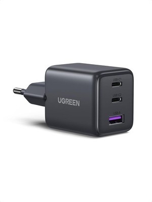UGREEN USB C Ladegerät 30W 3-Port GaN II Netzteil PD Schnellladegerät K