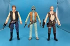 Star Wars The Vintage Collection Han Solo Greedo & Dr. Evazan Lot Of 3