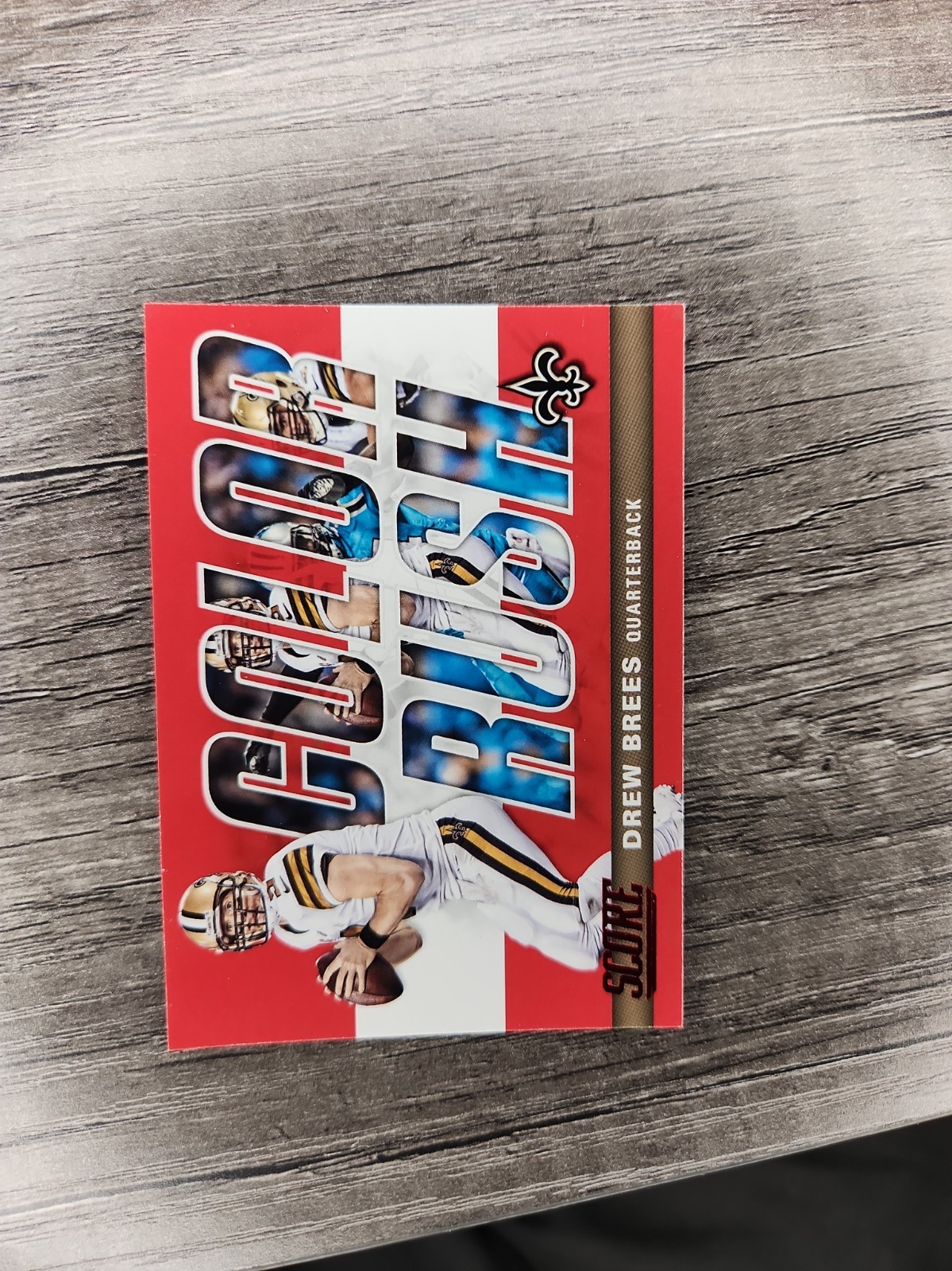 2017 Score - Color Rush Drew Brees #11 Red
