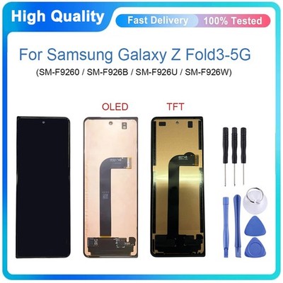 OLED/ TFT Display LCD Touch Screen Digitizer For Samsung Galaxy Z Fold3 5G ADE