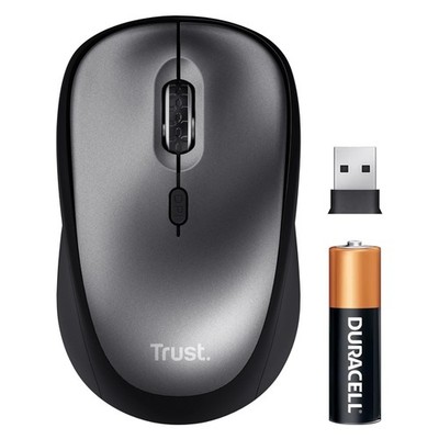 Kabellose Funkmaus Leise 1800 DPI Optisch für Links und Rechtshänder Laptop