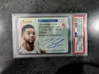 Karl-Anthony Towns 2015 Panini Prestige NBA Passport RC Auto PSA 9 /99