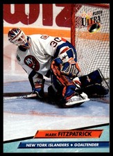 1992-93 Ultra * Mark Fitzpatrick New York Islanders #124