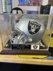 Howie Long Signed Oakland Raiders Mini Helmet W/COA HOF/00
