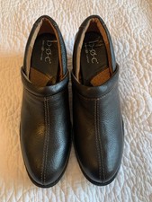 Born Concept BOC Womens Black Size 8 Clogs With Heel