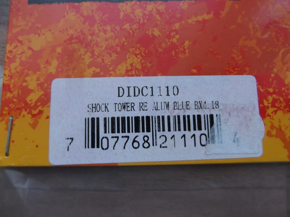 Dromida DIDC1110, BX 4.18 blau, Aluminium Dämpferbrücke hinten, OVP - Bild 3 von 4