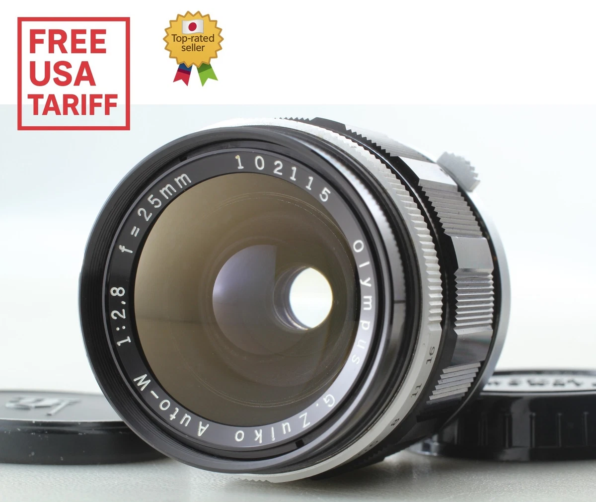 F/2.8 Camera Lenses for Olympus 25mm Focal for sale | eBay